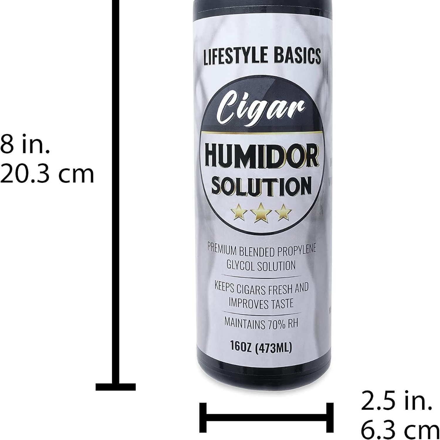 Lifestyle Basics Humidor Solution 16 oz Two-Pack: image 3