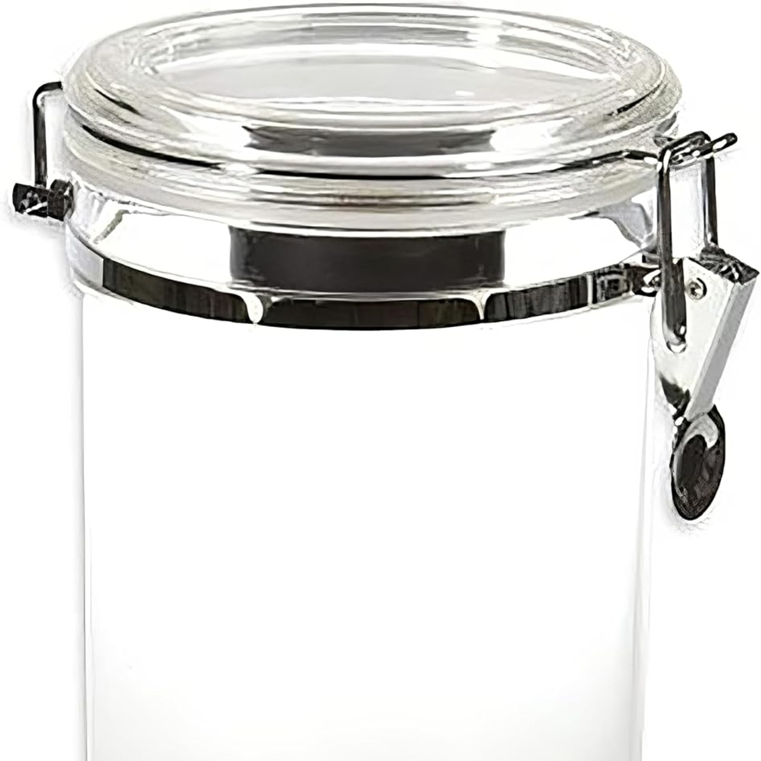 Acrylic Cigar Humidor Jar (2-Pack) with Spanish Cedar Base and Humidifier